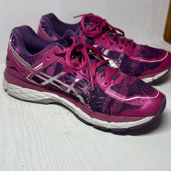 Asics Womens Gel-Kayano 22 Multi-Colored Running Shoes US 9 EUR 40 - Picture 3 of 9